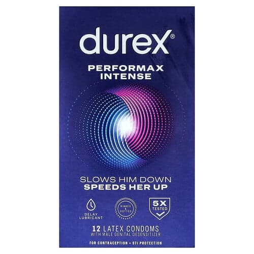 Durex, Performax Intense, normale pasvorm, 12 latexcondooms