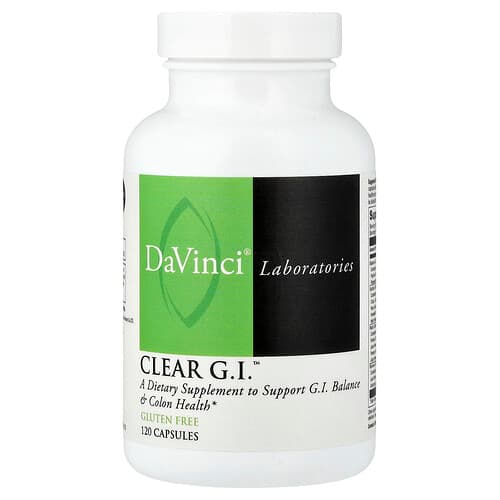 DaVinci Laboratories, Clear GI™, 120 capsules