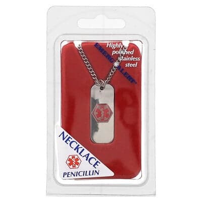 Emerge-Alert, Allergieketting, Penicilline, 1 stuk