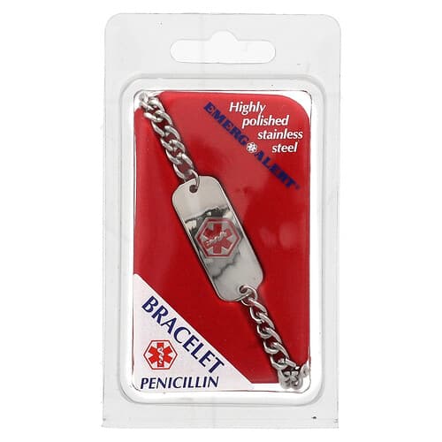 Emerge-Alert, Allergiearmband, Penicilline, 1 stuk