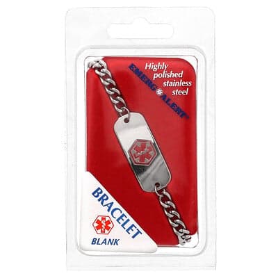 Emerge-Alert, Medische armband, blanco, 1 stuk