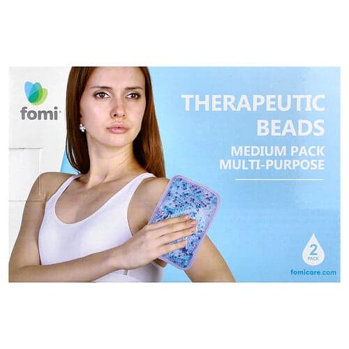 FOMI, Therapeutische kralen, middelgrote verpakking, lavendel, 2 stuks