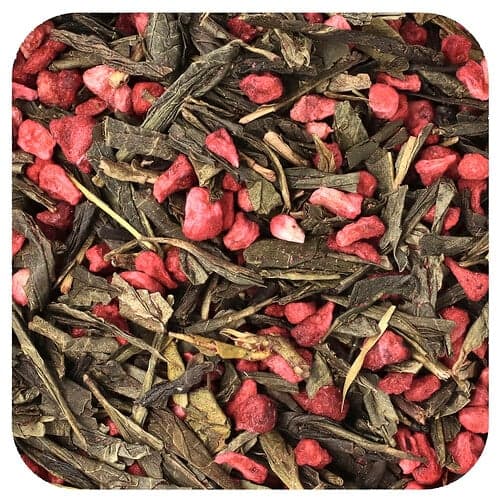 Frontier Co-op, Biologische groene thee, framboos, 453 g