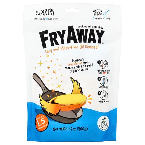 FryAway, Bakolie Stolling, Super Fry, 7 oz (200 g)