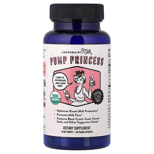 Legendairy Milk, Pump Princess, 60 veganistische capsules