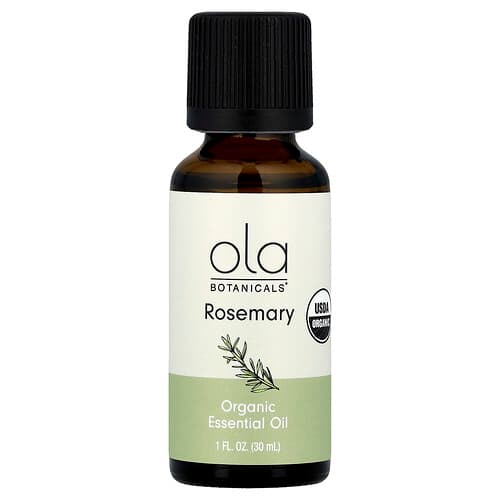 Dr. Mercola, Biologische etherische olie, rozemarijn, 1 fl oz (30 ml)