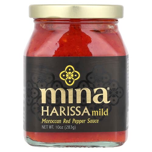 Mina, Harissa, Marokkaanse rode pepersaus, mild, 283 g