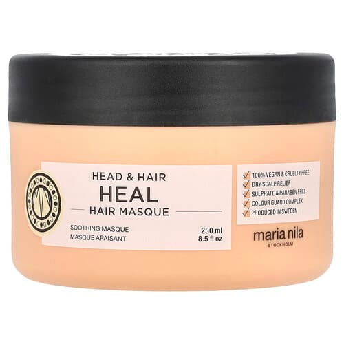 Maria Nila, Head & Hair Heal Soothing Haarmasker, 8,5 fl oz (250 ml)