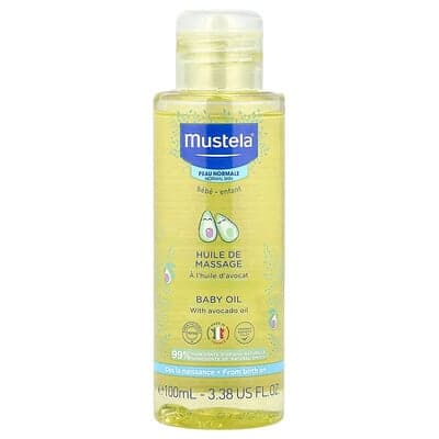 Mustela, Babyolie met avocado-olie, 100 ml