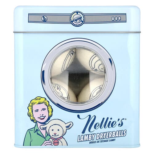 Nellie's, Lamby Drogerballen, 4 stuks