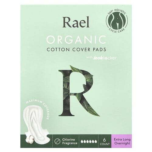 Rael, Biologisch katoenen overtrekkussens, extra lang, 6 stuks