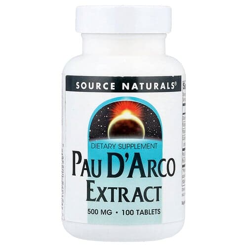 Source Naturals, Pau D'Arco-extract, 100 tabletten