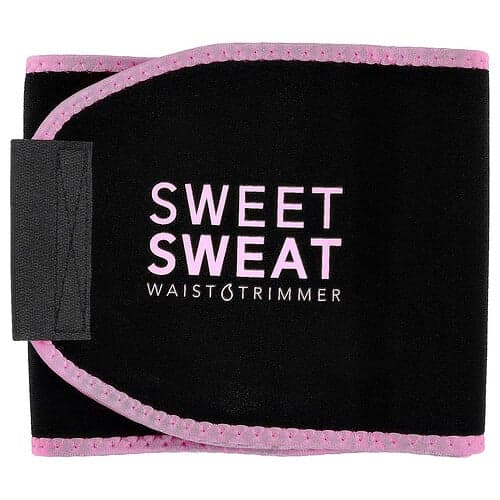 Sports Research, Sweet Sweat®, Tailletrimmer, Groot, Roze, 1 Riem