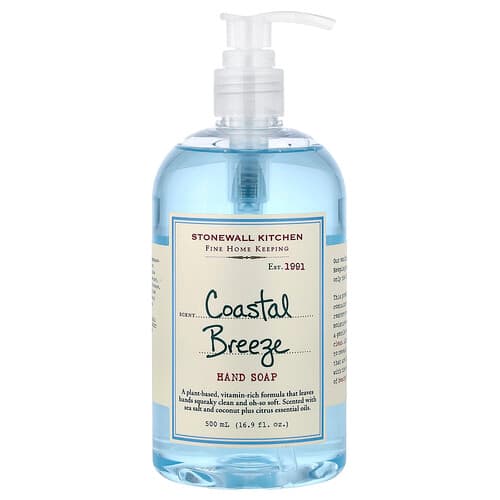 Stonewall Kitchen, Handzeep, Coastal Breeze, 16.9 fl oz (500 ml)