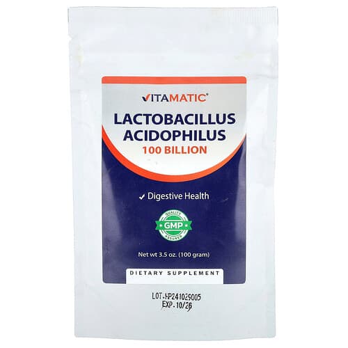 Vitamatic, Lactobacillus Acidophilus, 100 g