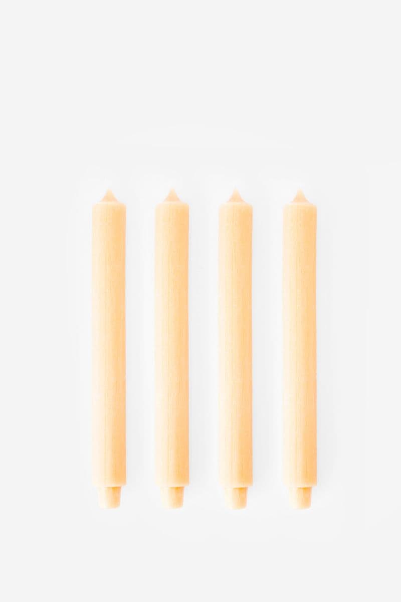 Bougies Chandelier 3,2 Cm - Orange Clair