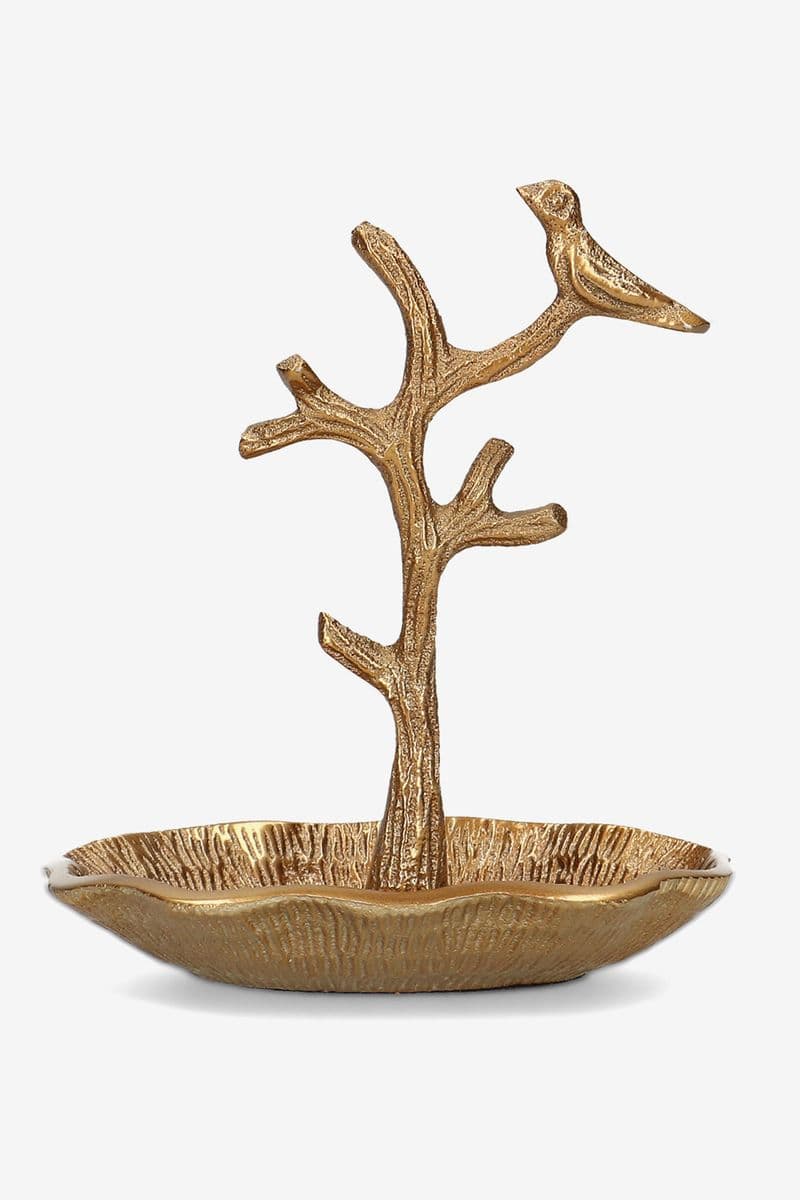 Porte-bijoux Arbre (petit) - Doré