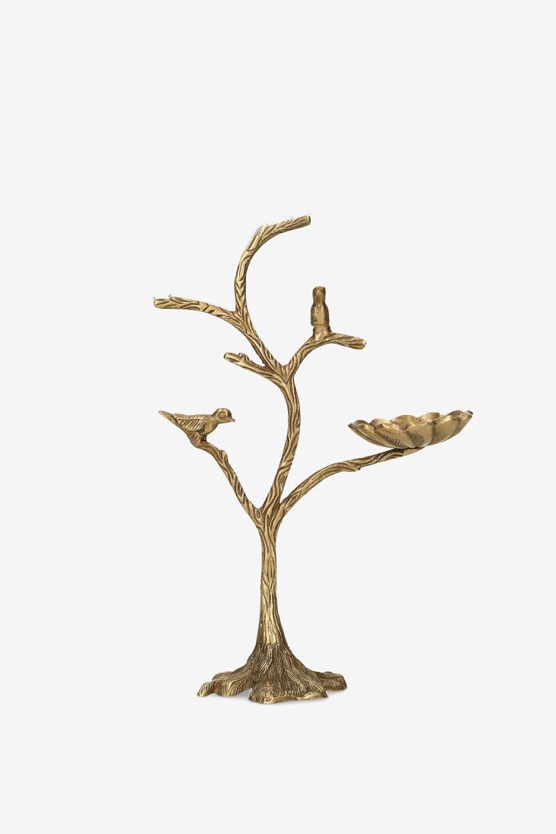 Porte Bijoux Arbre (grand) - Doré