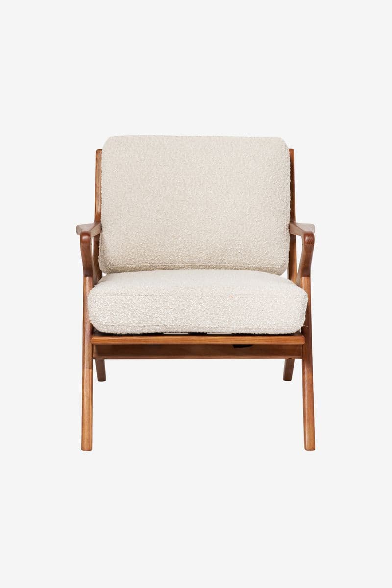 Chaise En Bois Mid-Century