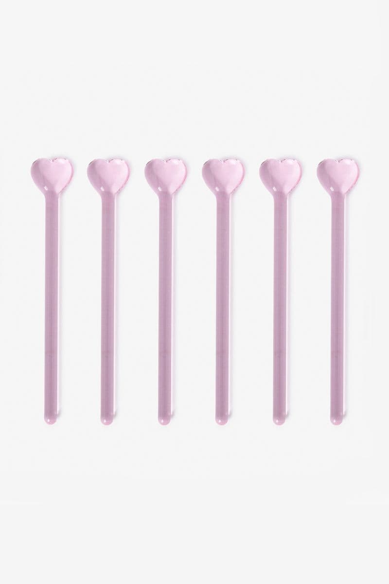 Roze Roerstaafje Met Hartje