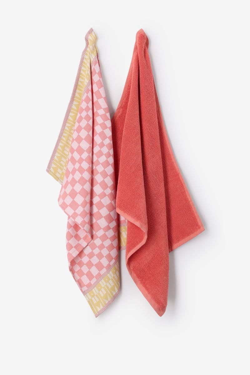 Oranje Handdoek En Theedoek Terry