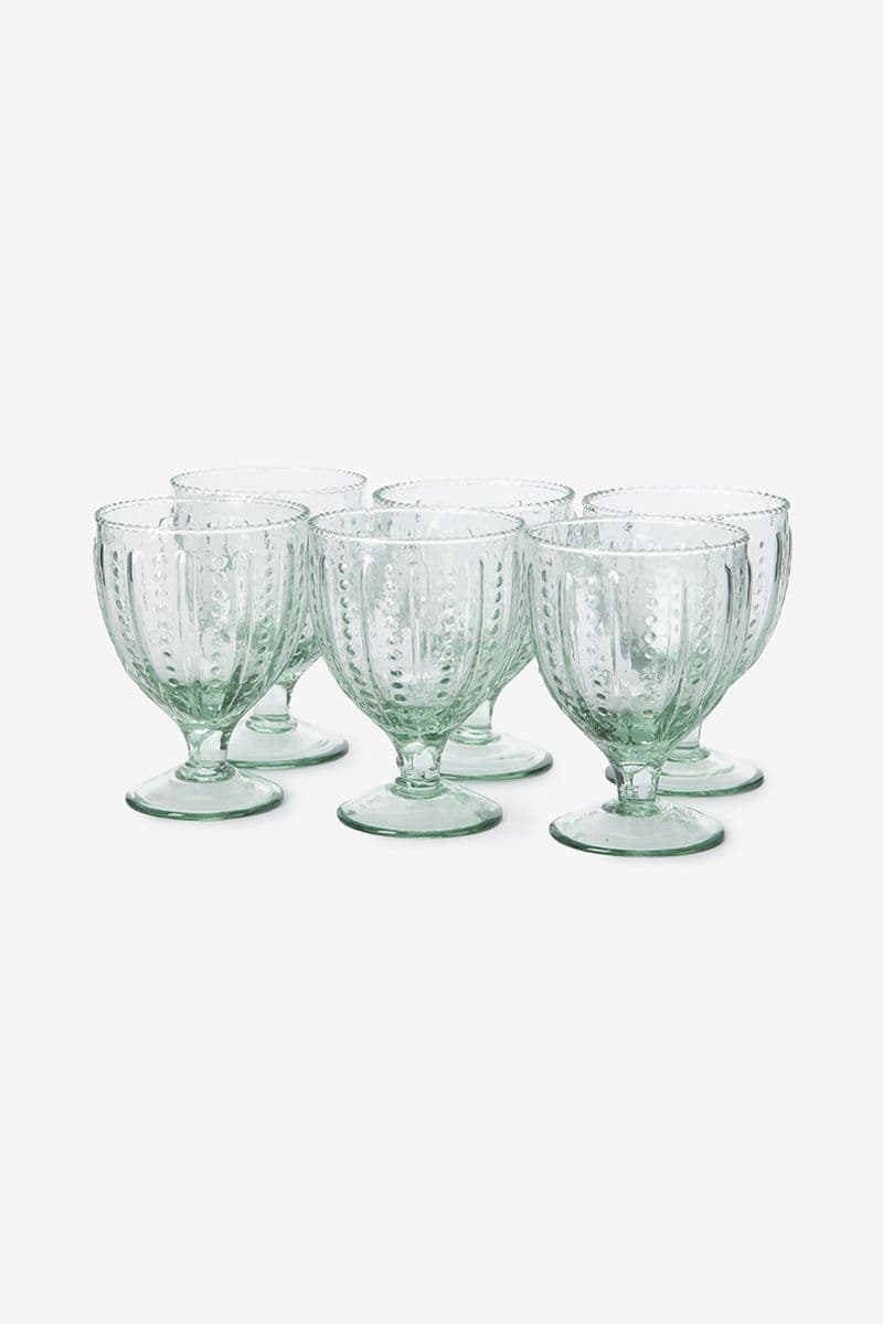 Verres À Vin Pearl - Vert Clair