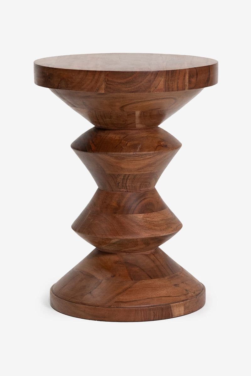 Houten Bijzettafel Chess