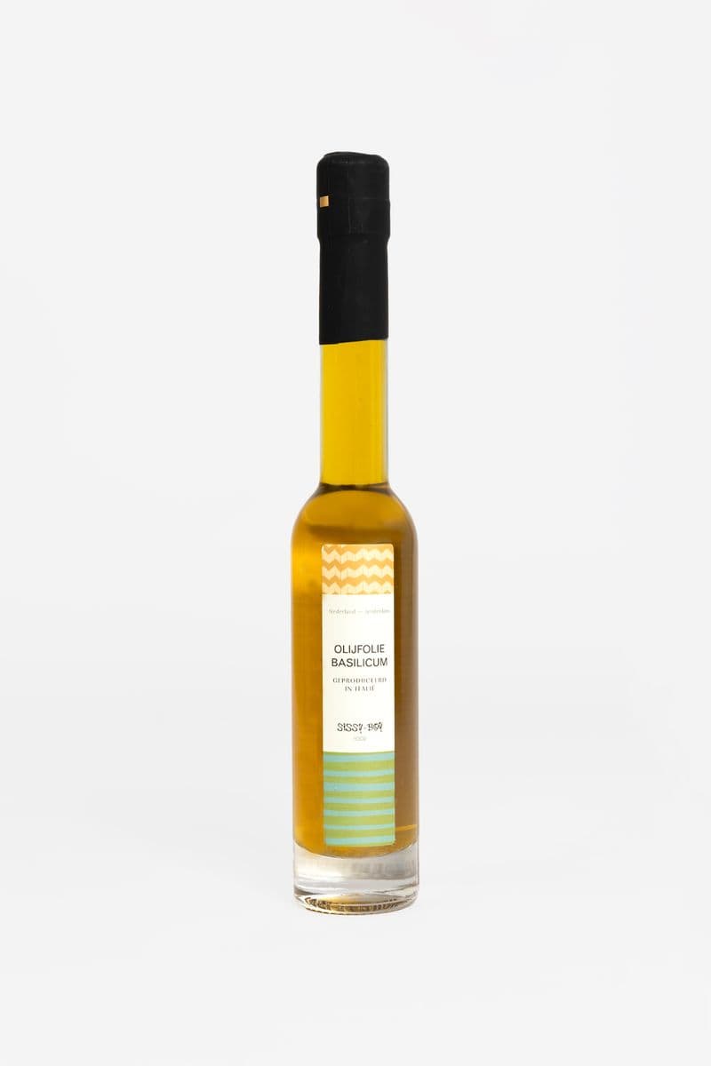 Huile D'olive Au Basilic