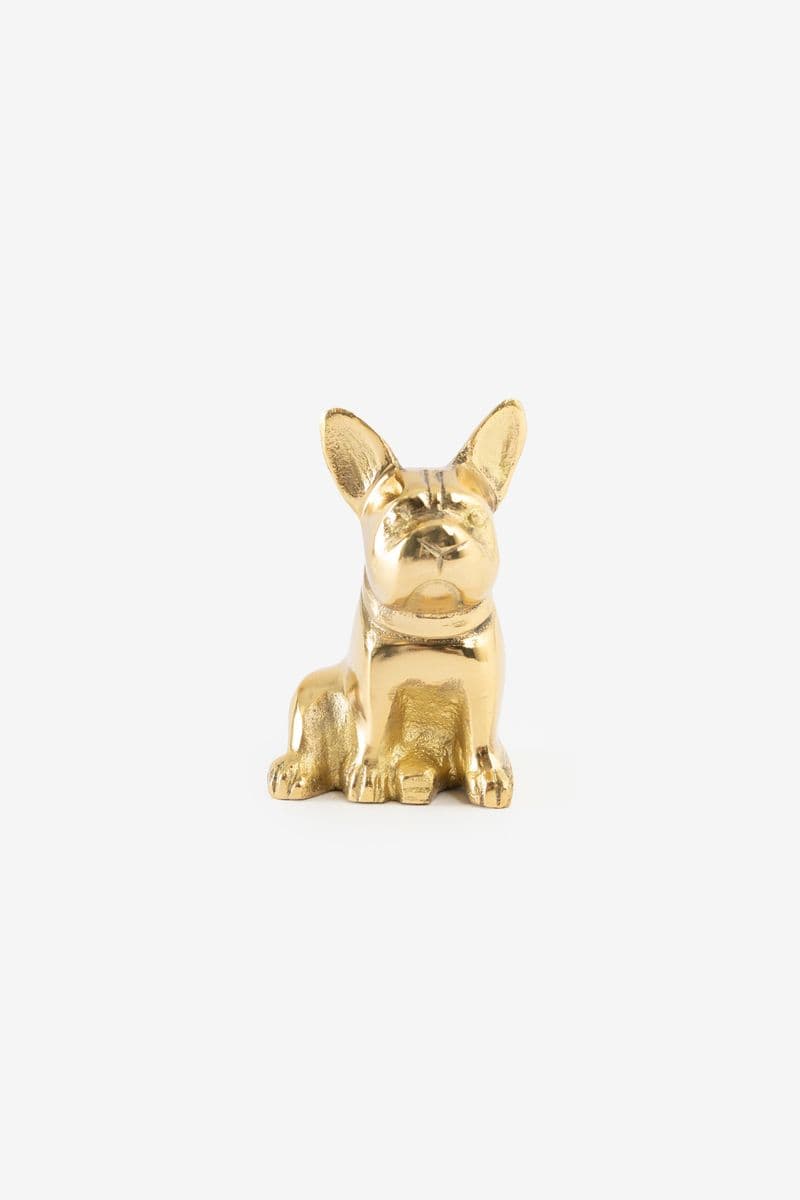 Chandelier Bouledogue - Doré