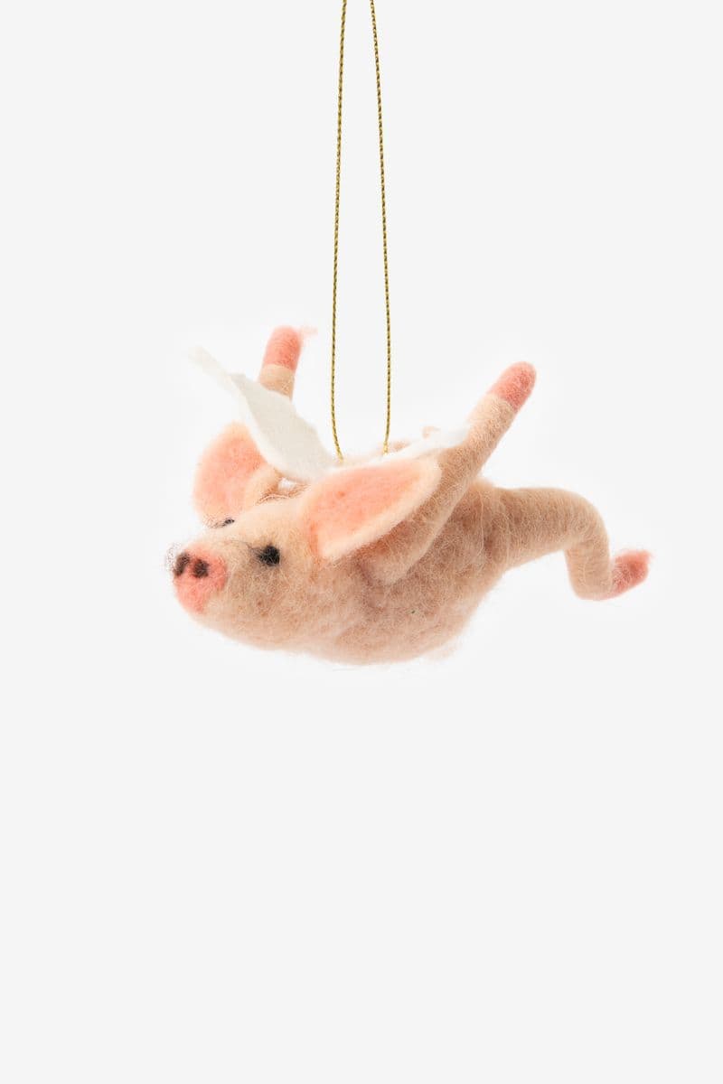 Suspension De Noël Cochon