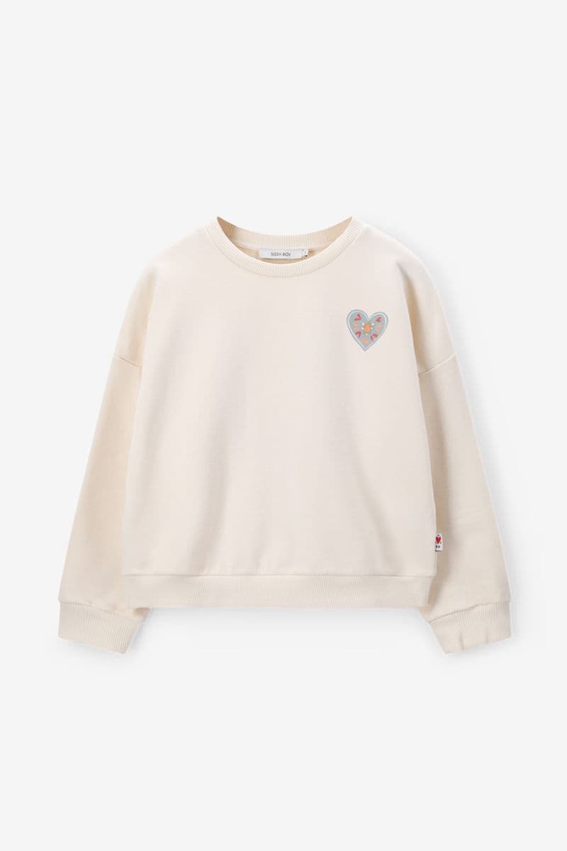 Witte Sweater Met Artwork