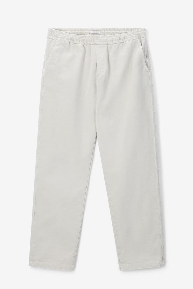 Lichtgroene Mid-rise Broek