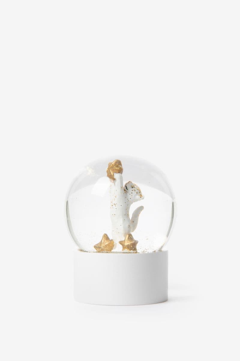 Petite Boule À Neige En Verre Avec Chat