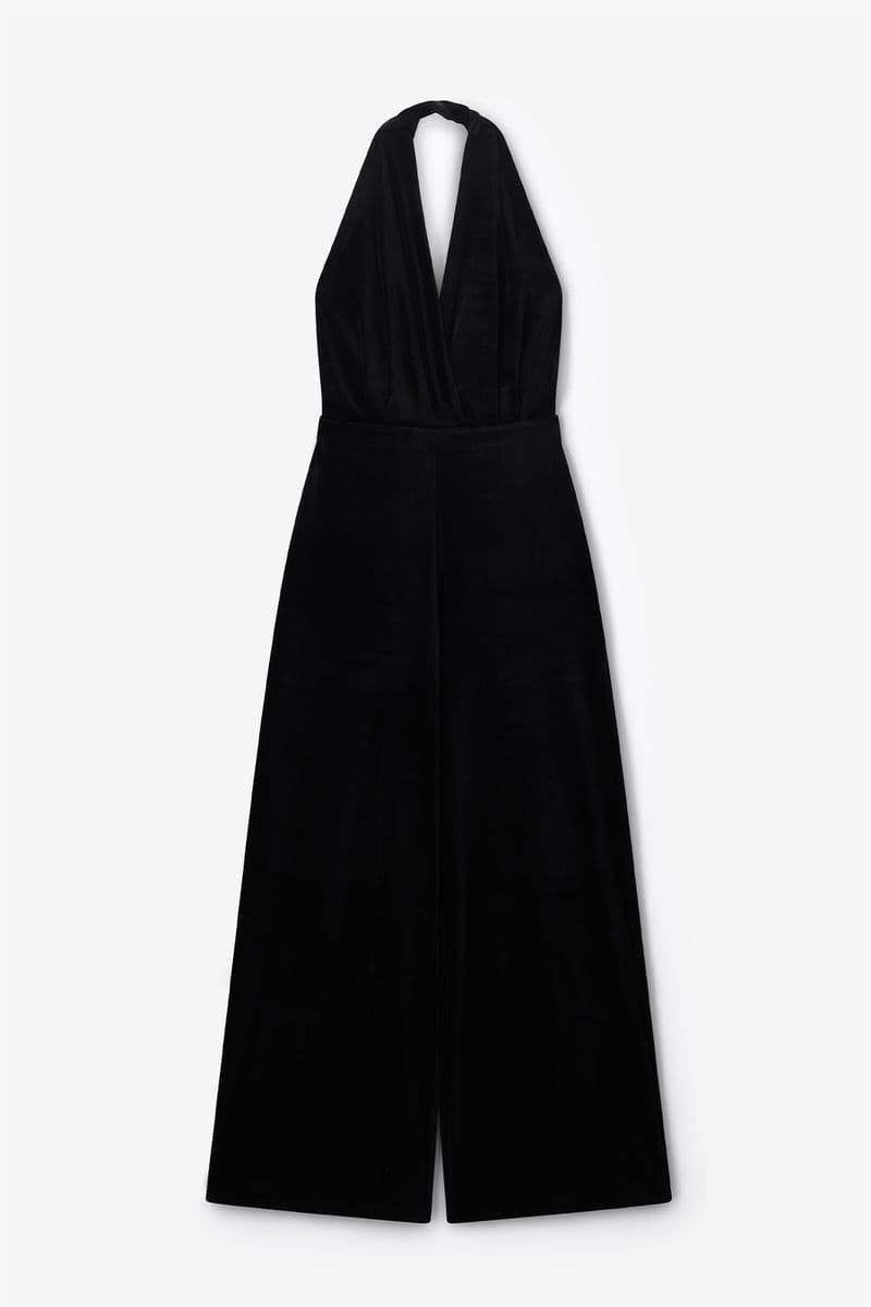 Zwarte Halter Jumpsuit