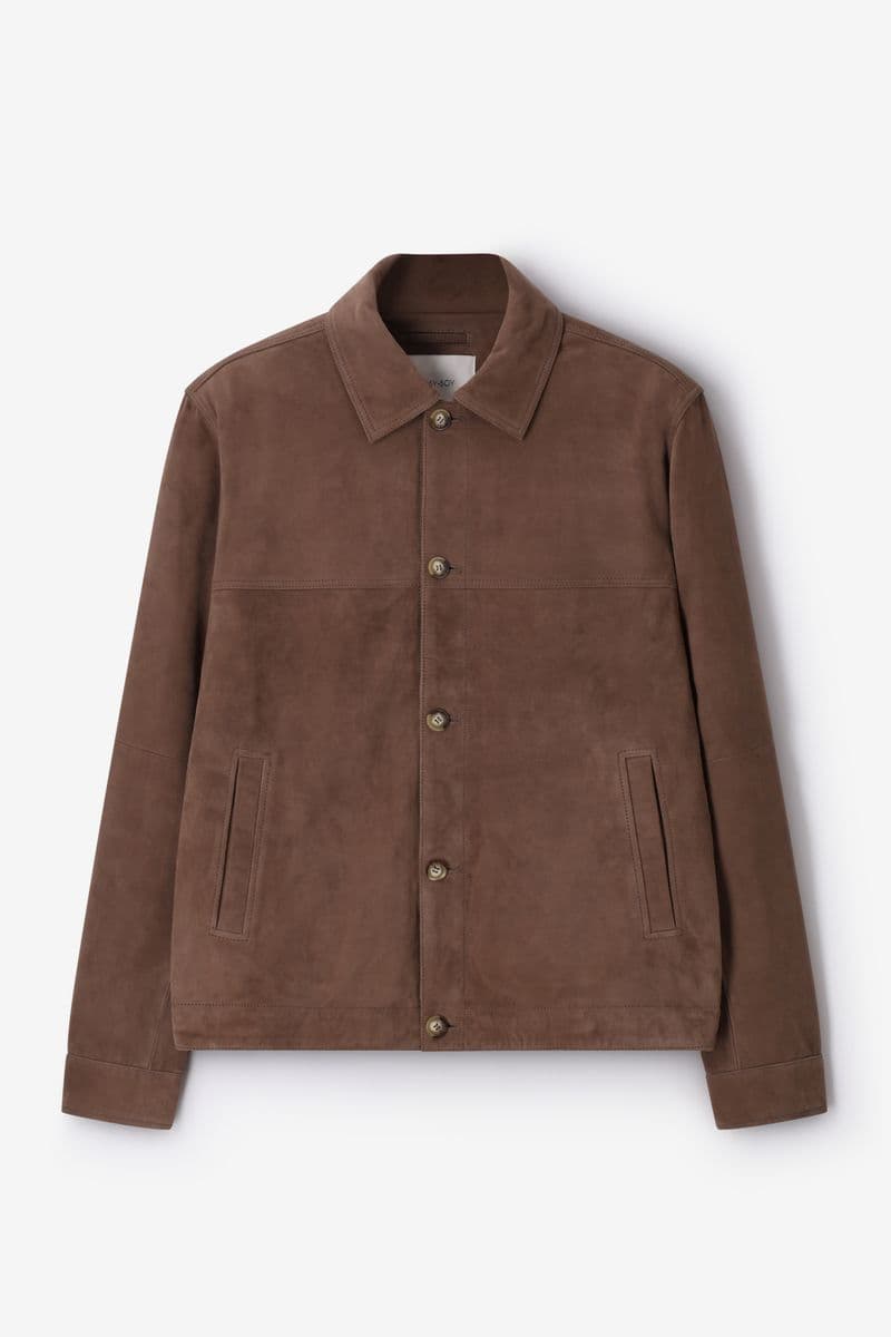 Veste En Daim - Marron