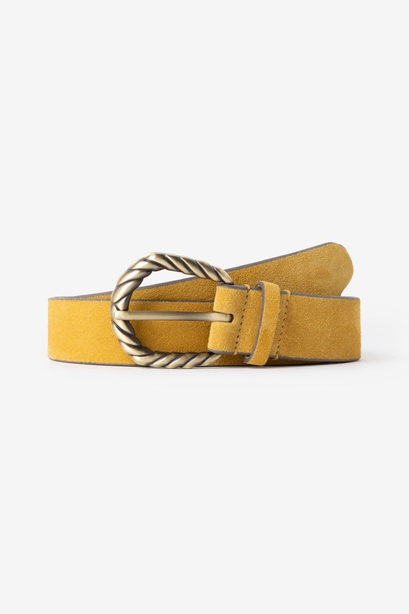 Gele Suéde Riem