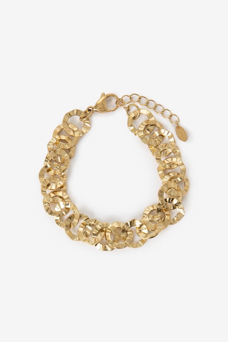 Gold Plated Rings Armband