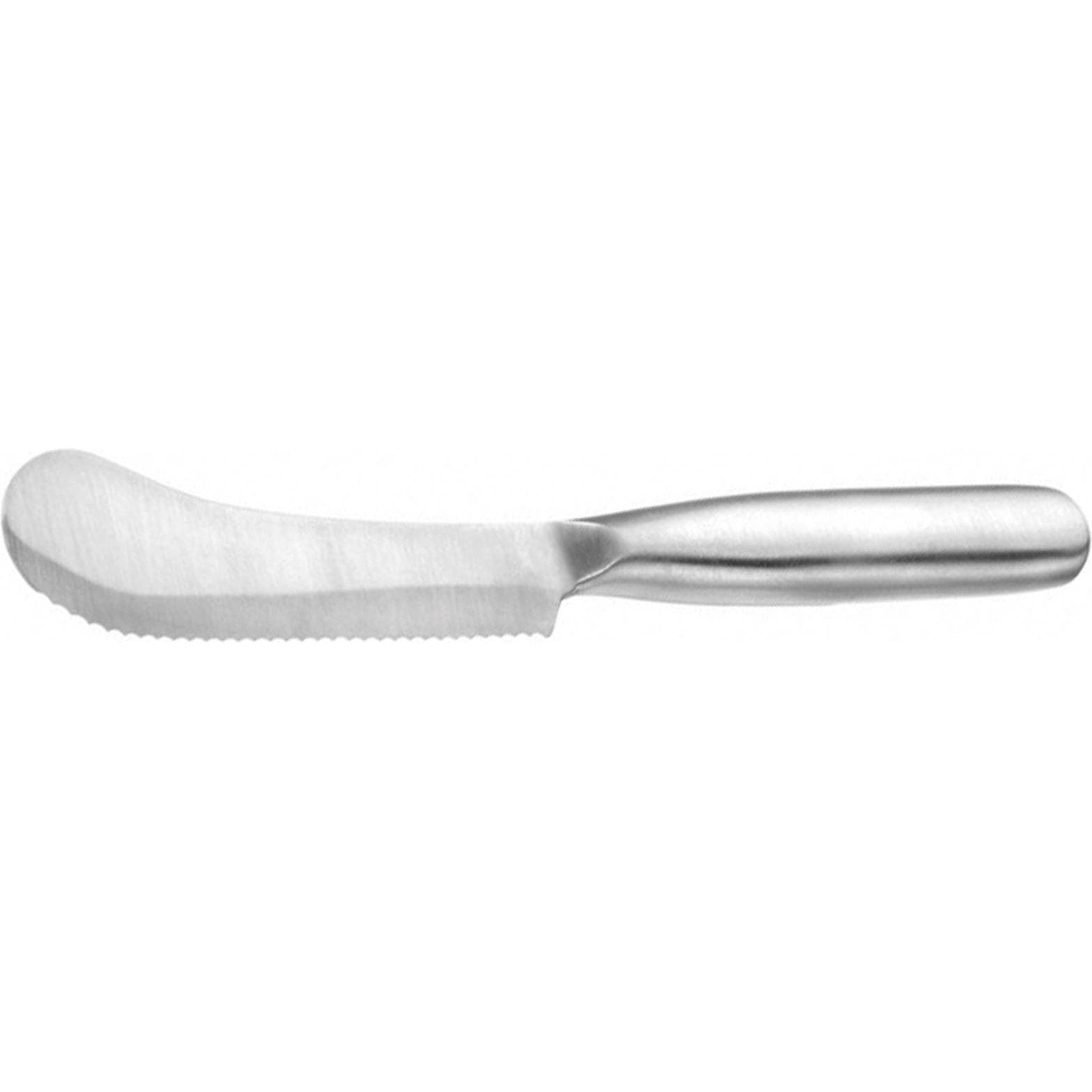 Westmark Ontbijtmes met gekarteld lemmet 10 cm, 22x3,3x1,6 cm, Bestek, Zilver