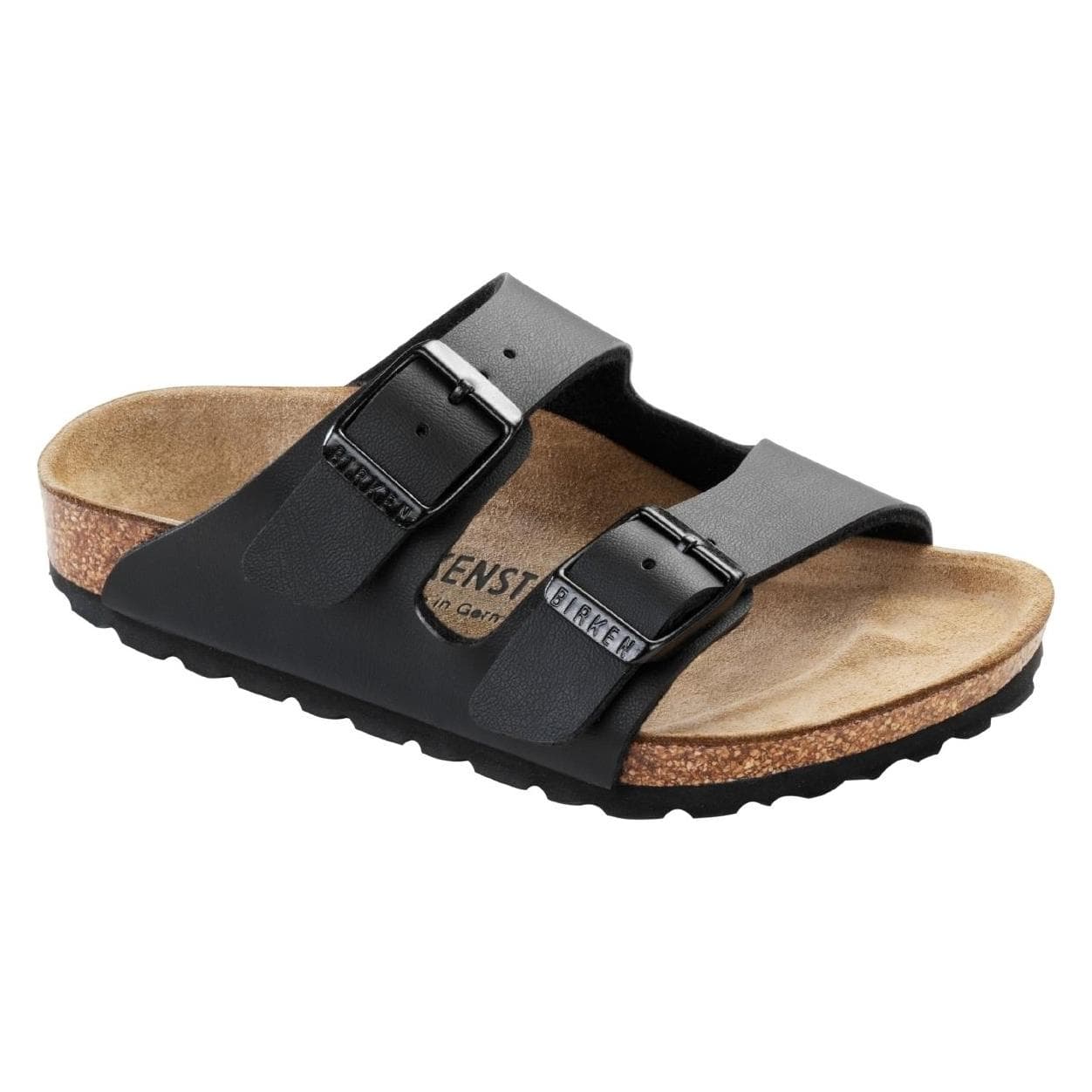 Birkenstock, Unisex, Sandalen, Arizona Kinderen Birko-Flor smal, Zwart, (30)