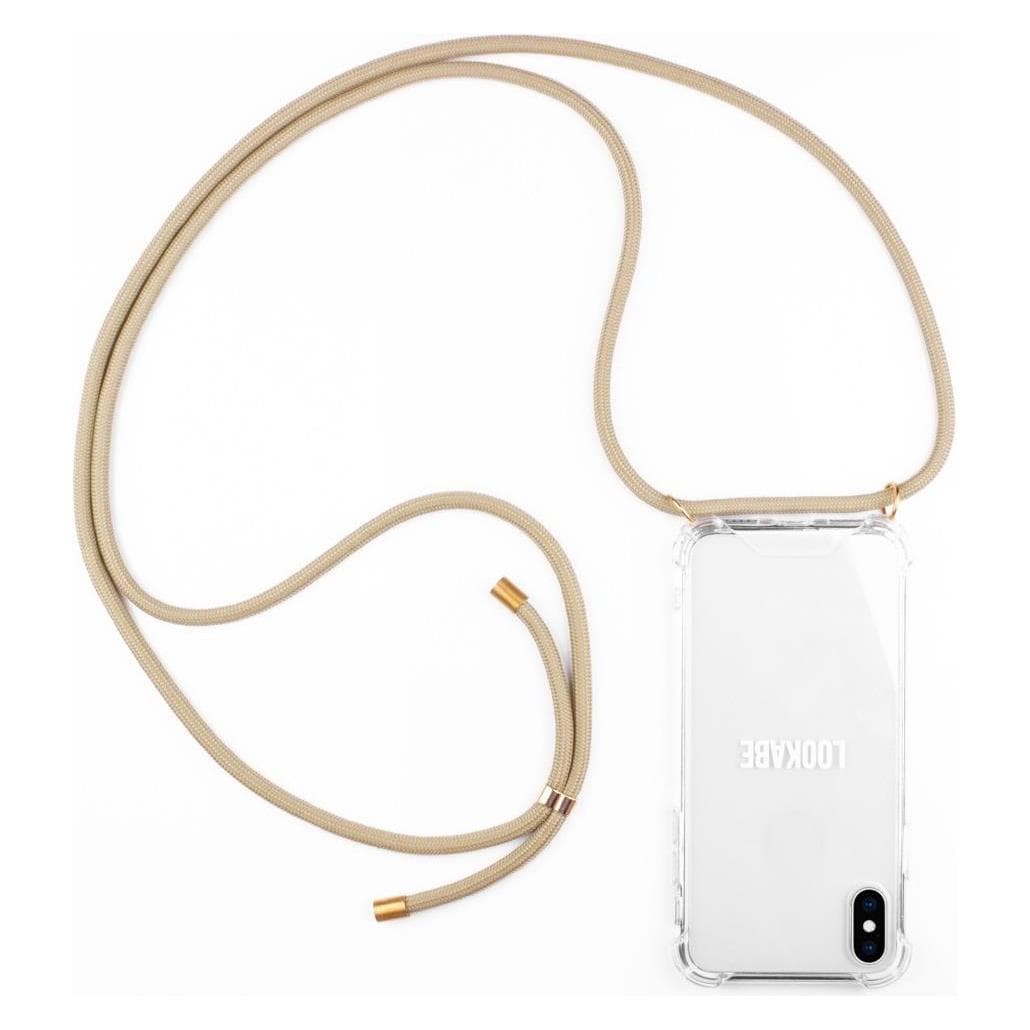 Lookabe Halsketting etui, Mobiele telefoonketen, Transparant