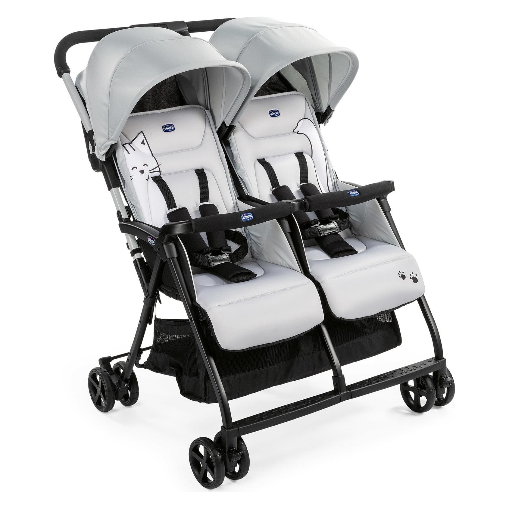 Chicco, Kinderwagen, Ohlala Twin (0 Maanden - 4 Jaren)
