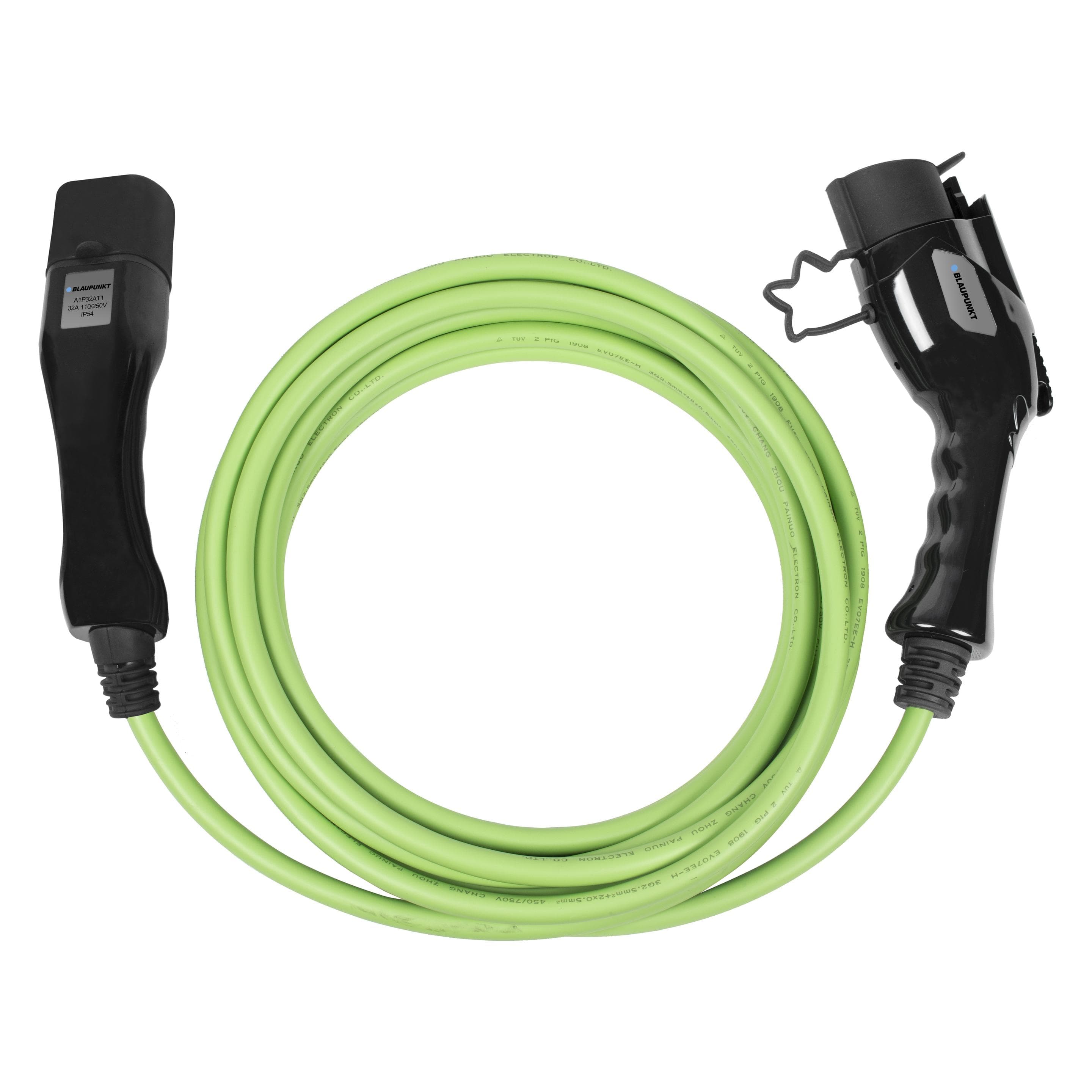 Blaupunkt, Laadkabel voor elektrische auto's, Ladekabel (Type 2, 7.40 kW, 32 A, 8 m)