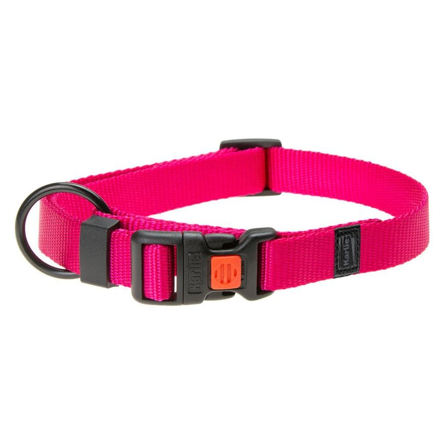 Karlie Halsband verstelbaar nieuwe universele kleuren Mix en Match (M, Hond, Loop), Kraag + Leiband