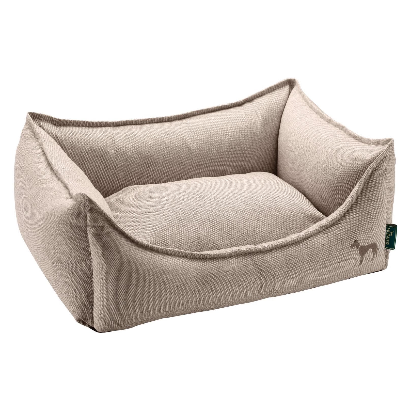 Hunter Livingston hondenbank geweven stof (Hond), Hondenbed + Kattenbed
