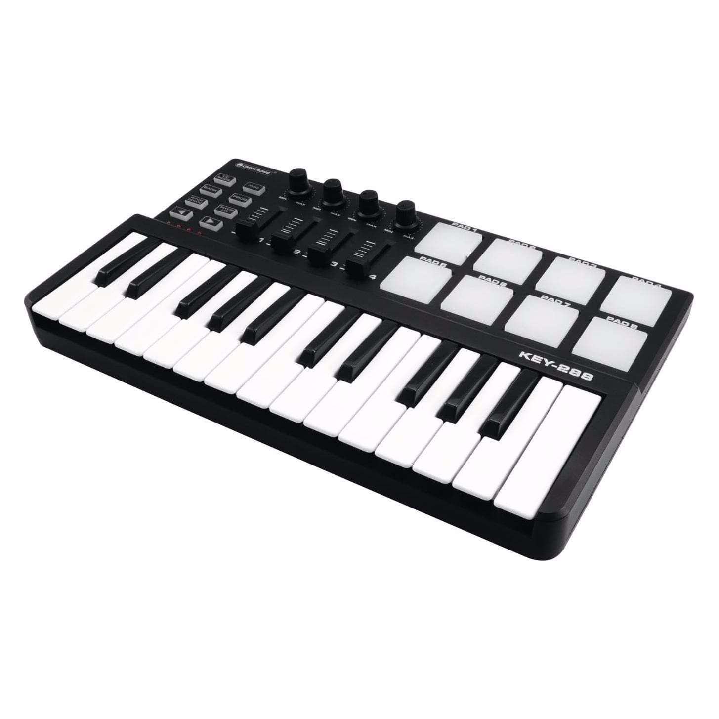 Omnitronic KEY-288 (Controller), MIDI-controller, Zwart