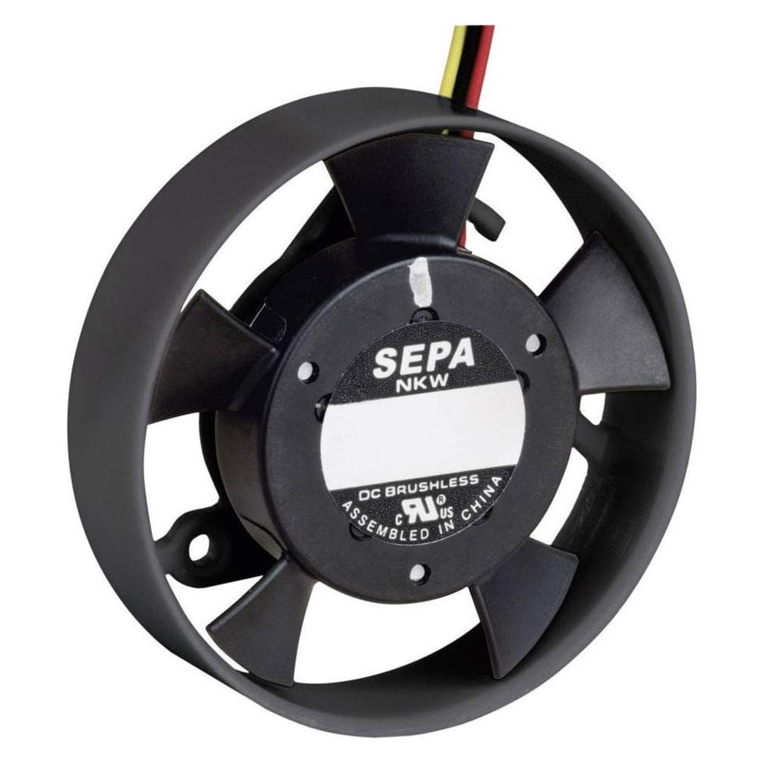 SEPA High-tech mini ventilator (40 mm, 1x), PC ventilator, Zwart