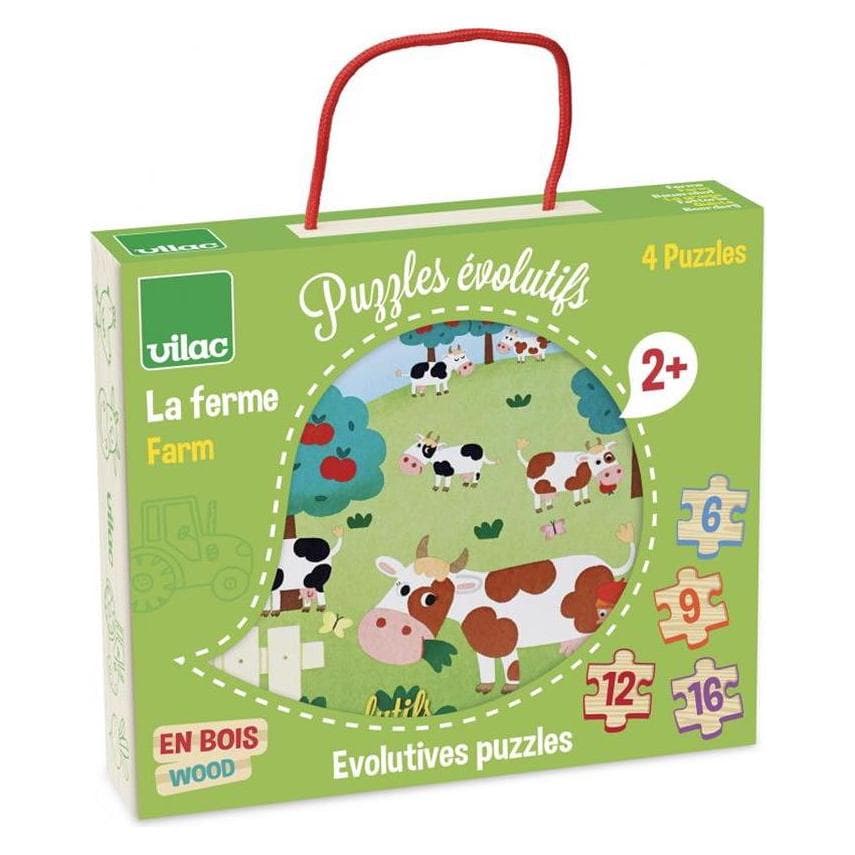 Vilac Boerderij" puzzel (43 onderdelen)