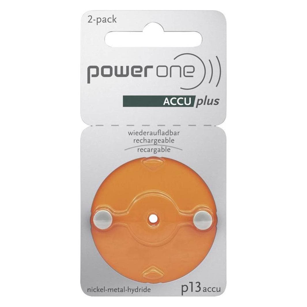 Powerone Hoortoestel batterij (2 Pcs., ZA13 GP, 31 mAh), Batterijen