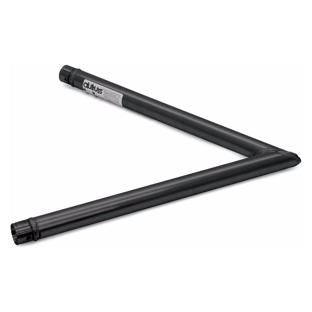 Alutruss DECOLOCK DQ1-SC20 2-weg hoek 60° bw, Lichttechniek monteren, Zwart