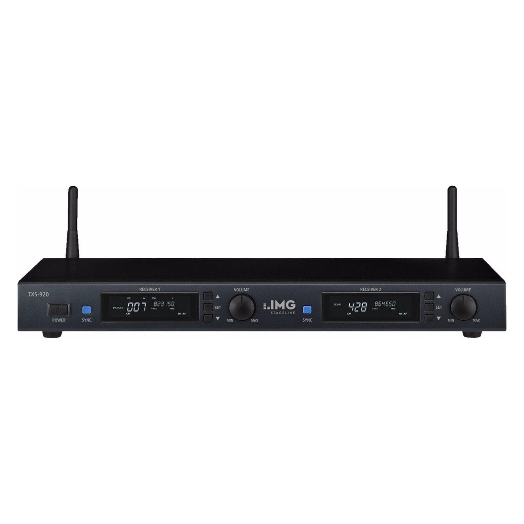 Img Stage Line Radio-ontvangsteenheid 2K 823-832 MHz + 863-865 MHz, Microfoon Accessoires